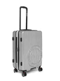 DKNY Token Hs Hard Large Silver Luggage Trolley