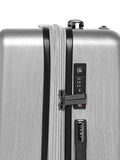 DKNY Token Hs Hard Large Silver Luggage Trolley