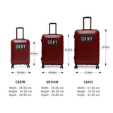 DKNY UNLIMITED Range Murano Red Color Hard Large Luggage