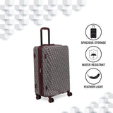 DKNY VINTAGE SIGNATURE Range Graphite & Cordavan Color Hard Large Luggage