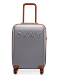 DKNY IDENTIFICATION Charcoal Color ABS Material Hard Trolley