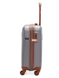 DKNY IDENTIFICATION Charcoal Color ABS Material Hard Trolley