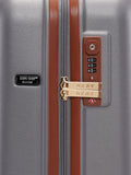 DKNY IDENTIFICATION Charcoal Color ABS Material Hard Trolley
