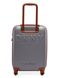 DKNY IDENTIFICATION Charcoal Color ABS Material Hard Trolley