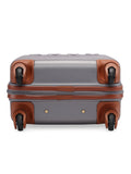 DKNY IDENTIFICATION Charcoal Color ABS Material Hard Trolley