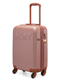 DKNY IDENTIFICATION Prim Rose Color ABS Material Hard Trolley