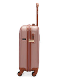 DKNY IDENTIFICATION Prim Rose Color ABS Material Hard Trolley