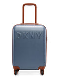 DKNY IDENTIFICATION Denim Color ABS Material Hard Trolley