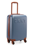 DKNY IDENTIFICATION Denim Color ABS Material Hard Trolley