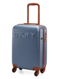 DKNY IDENTIFICATION Denim Color ABS Material Hard Trolley