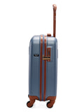 DKNY IDENTIFICATION Denim Color ABS Material Hard Trolley