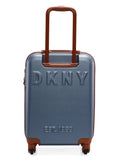 DKNY IDENTIFICATION Denim Color ABS Material Hard Trolley