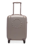 DKNY PROMO COLLECTION Ash Color ABS Material Hard Trolley