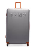 DKNY IDENTIFICATION Charcoal Color ABS Material Hard Trolley