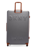 DKNY IDENTIFICATION Charcoal Color ABS Material Hard Trolley