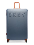 DKNY IDENTIFICATION Denim Color ABS Material Hard Trolley