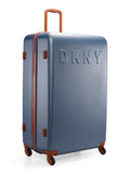 DKNY IDENTIFICATION Denim Color ABS Material Hard Trolley