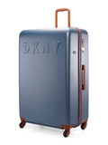 DKNY IDENTIFICATION Denim Color ABS Material Hard Trolley