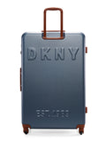 DKNY IDENTIFICATION Denim Color ABS Material Hard Trolley