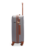 DKNY IDENTIFICATION Charcoal Color ABS Material Hard Trolley