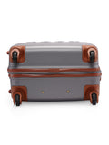 DKNY IDENTIFICATION Charcoal Color ABS Material Hard Trolley