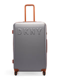 DKNY IDENTIFICATION Charcoal Color ABS Material Hard Trolley