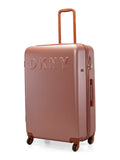 DKNY IDENTIFICATION Prim Rose Color ABS Material Hard Trolley