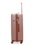 DKNY IDENTIFICATION Prim Rose Color ABS Material Hard Trolley