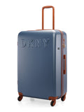 DKNY IDENTIFICATION Denim Color ABS Material Hard Trolley