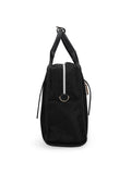DKNY AFTER HOURS Black Logo Print Color 50D Polyster Material Soft Large Computer Bag