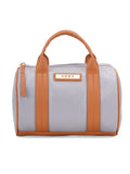 DKNY AUTOGRAPH Range Storm Grey Color Soft Case PVC Mini Size Duffle