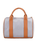 DKNY AUTOGRAPH Range Storm Grey Color Soft Case PVC Mini Size Duffle