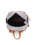 DKNY AUTOGRAPH Range Storm Grey Color Soft Case PVC One Size Backpack