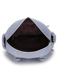 DKNY AFTER HOURS Strom Grey Color 50D Polyster Material Soft Backpack