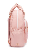 DKNY AFTER HOURS Vintage Rose Color 50D Polyster Material Soft Backpack