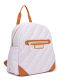 DKNY BIAS Lavender Color Polyester Material Soft Backpack