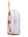DKNY BIAS Lavender Color Polyester Material Soft Backpack