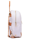 DKNY BIAS Lavender Color Polyester Material Soft Backpack