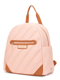 DKNY BIAS Peach Bloom Color Polyester Material Soft Backpack