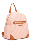 DKNY BIAS Peach Bloom Color Polyester Material Soft Backpack