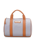 DKNY AUTOGRAPH Range Storm Grey Color Soft Case PVC Medium Size Duffle