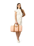 DKNY BIAS Peach Bloom Color Polyester Material Soft Duffel