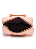 DKNY BIAS Peach Bloom Color Polyester Material Soft Duffel