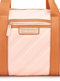 DKNY BIAS Peach Bloom Color Polyester Material Soft Duffel