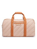 DKNY BIAS Cappuccino Color Polyester Material Soft Duffel