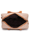 DKNY BIAS Cappuccino Color Polyester Material Soft Duffel