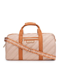 DKNY BIAS Cappuccino Color Polyester Material Soft Duffel
