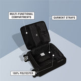DKNY FEARLESS Range Black & White Color Soft Luggage