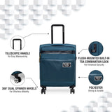 DKNY GLOBE TROTTER Range Teal Color Soft Luggage