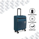 DKNY GLOBE TROTTER Range Teal Color Soft Luggage